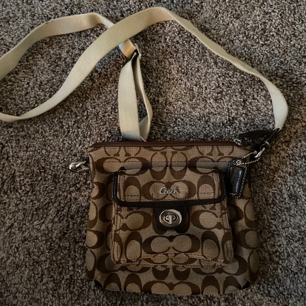 Coach cross body bag